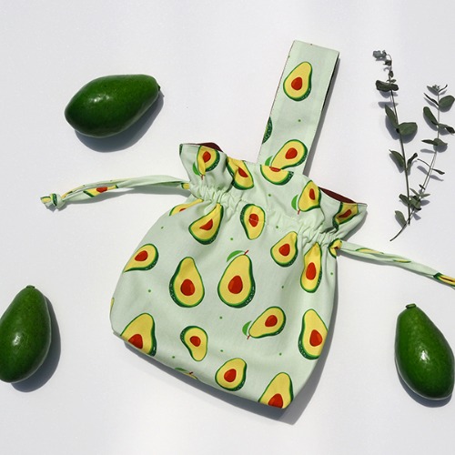 히히하 썸머백 아보카도(avocado), 자체 제작 패브릭