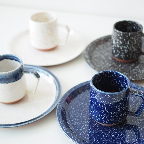 (CHIPS mug / plate) 테라조 도자기 머그잔, 플레이트, 자체 제작 패브릭