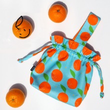 히히하 썸머백 오렌지(orange), 자체 제작 패브릭